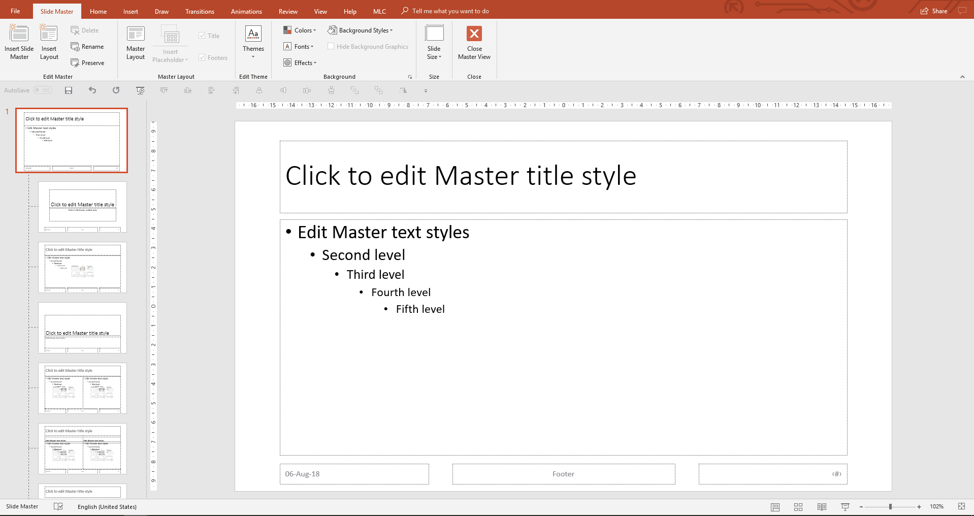 rule in making powerpoint presentation